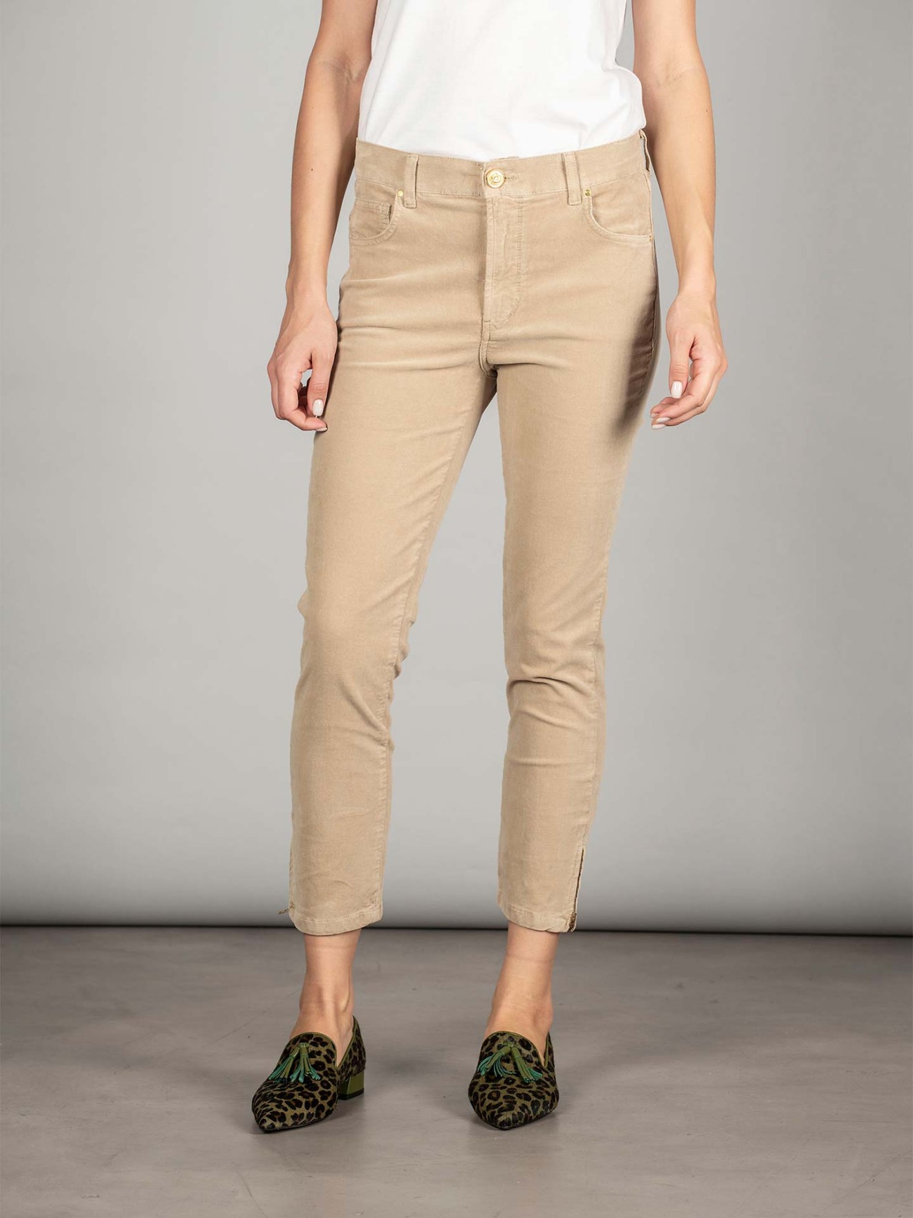 Calça de Ganga Skinny Fit