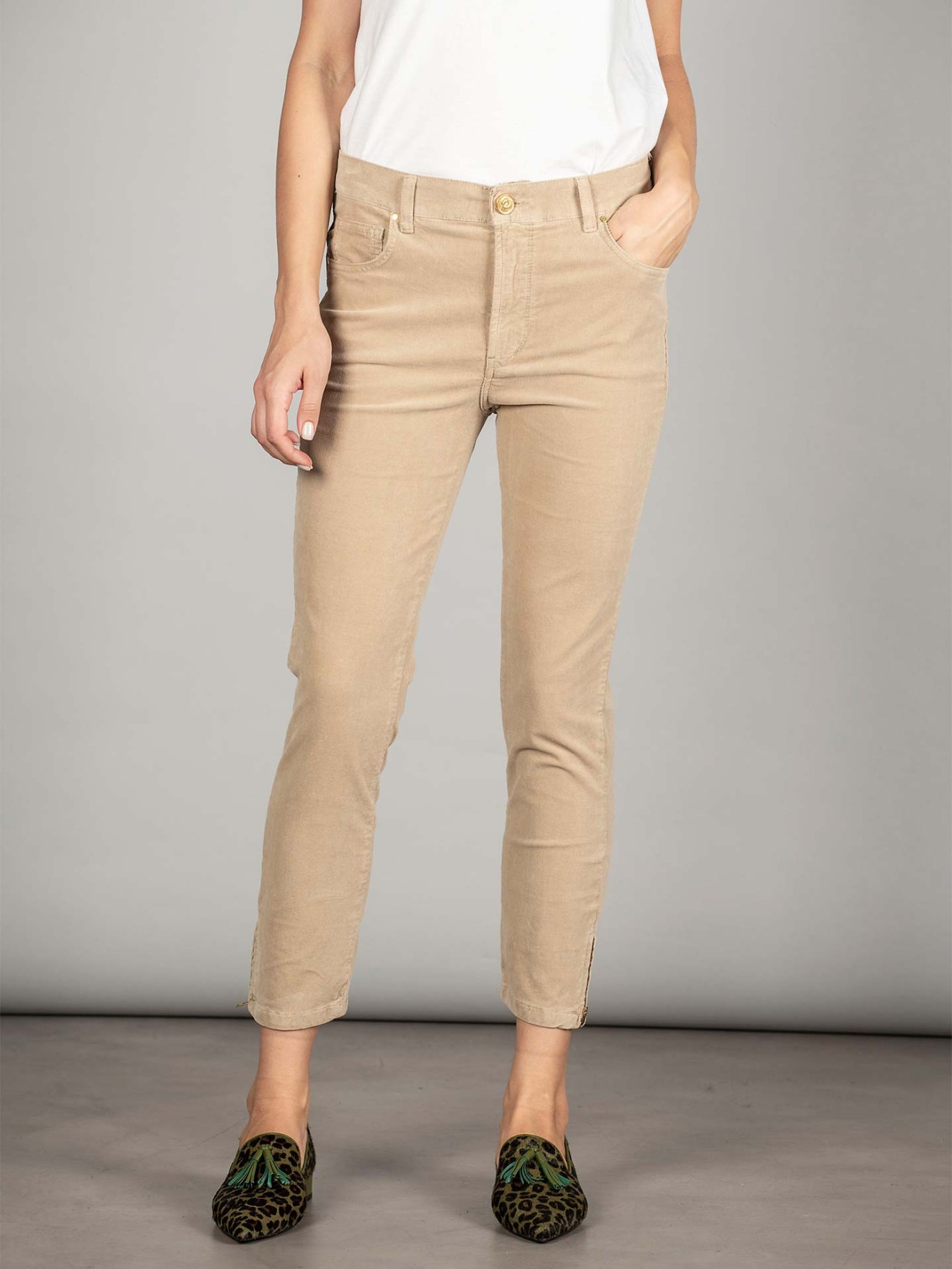 Calça de Ganga Skinny Fit