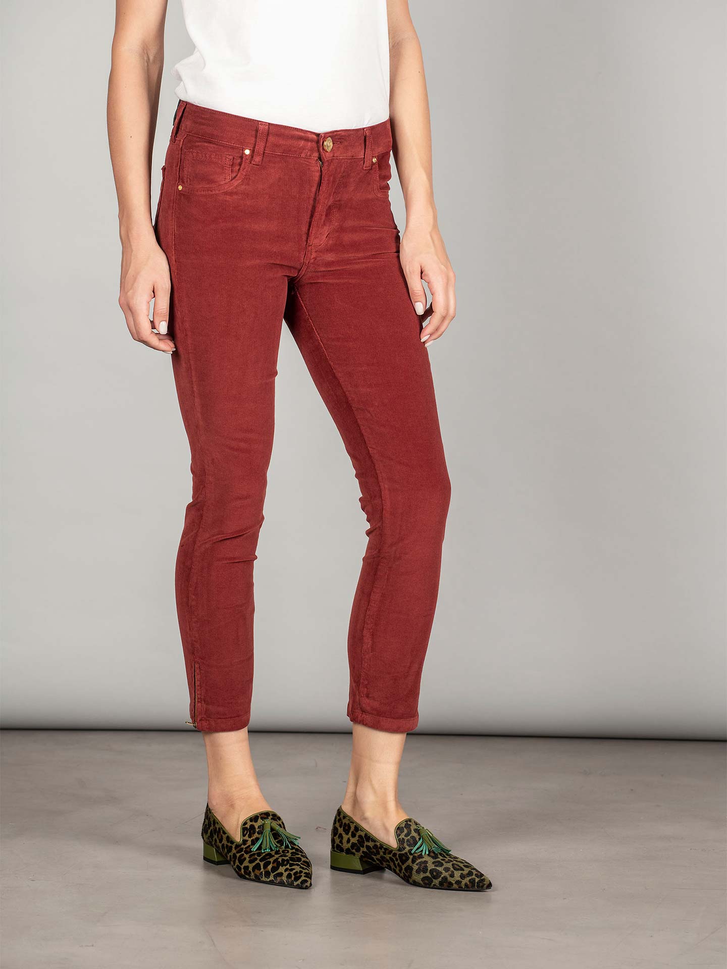 Calça de Ganga Skinny Fit