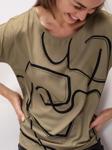 Camisola Estampado
