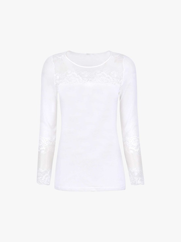 Camisola Interior com Renda