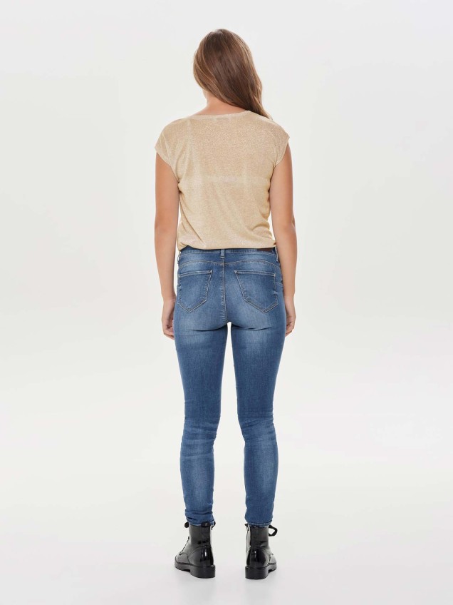 T-shirt com Brilhantes