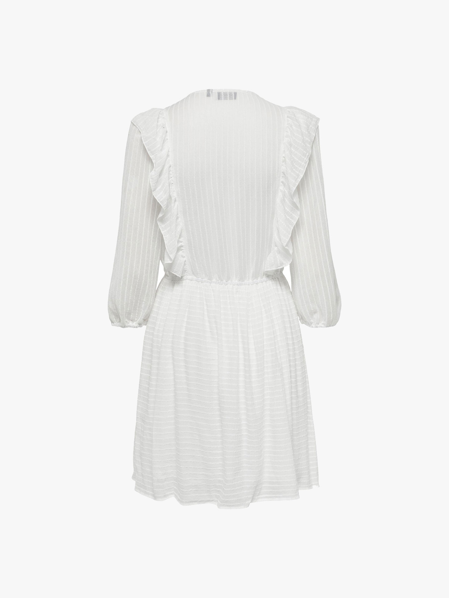 Vestido com Folhos