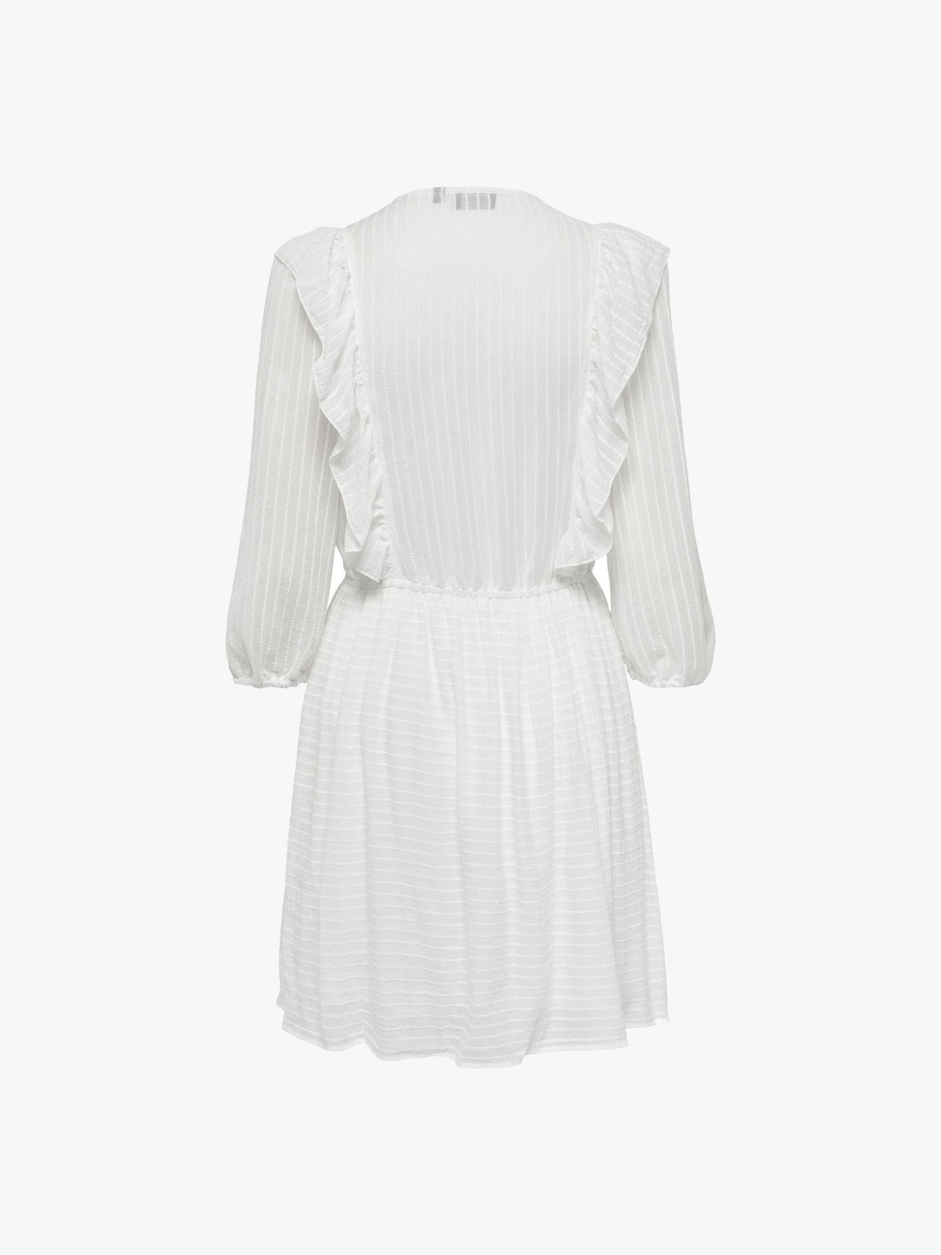 Vestido com Folhos