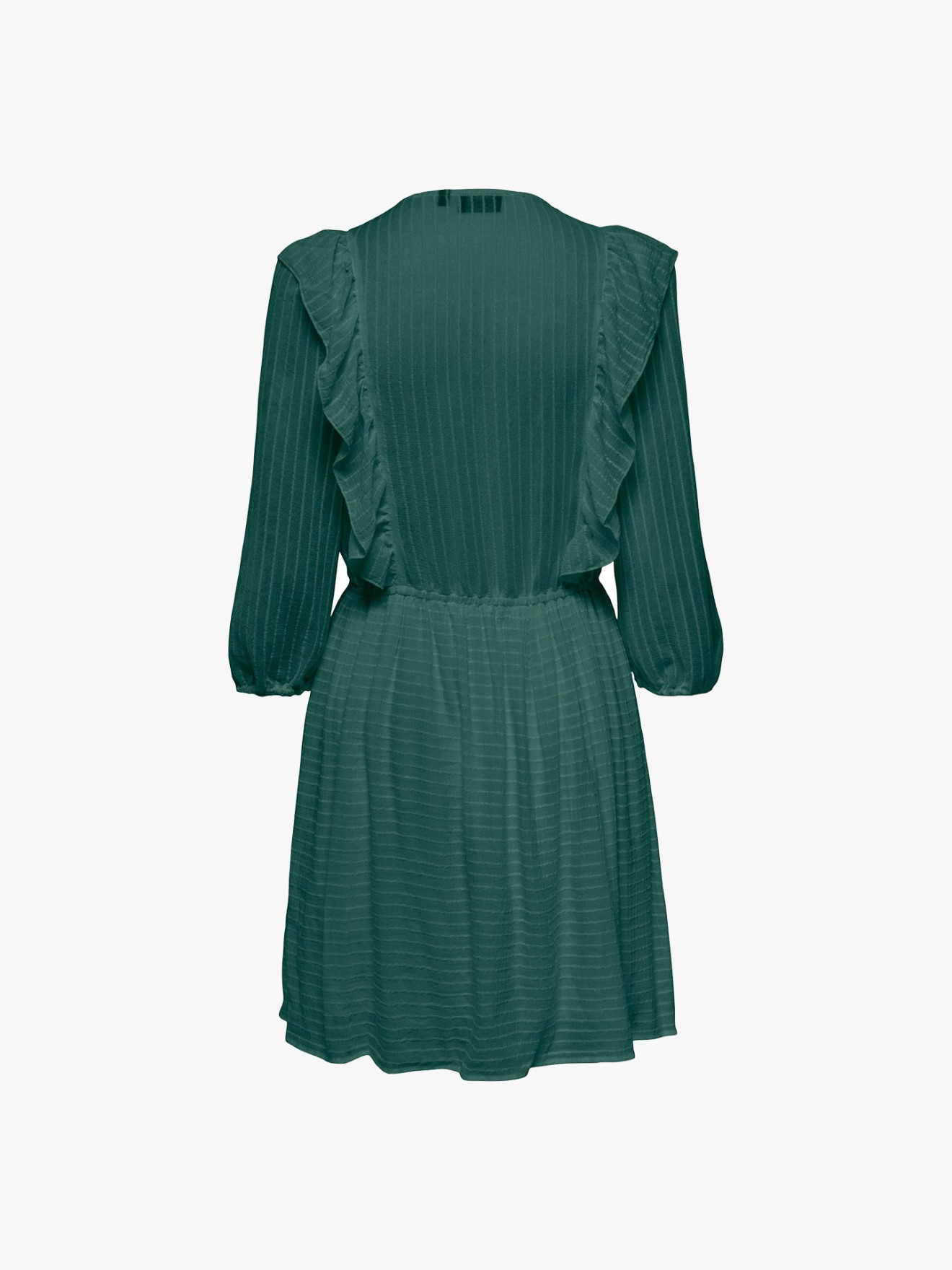 Vestido com Folhos