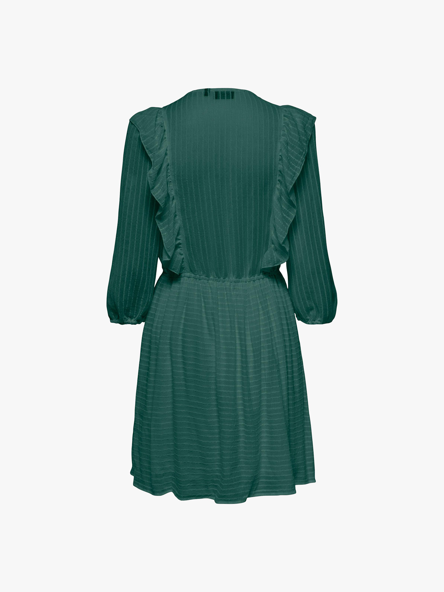 Vestido com Folhos