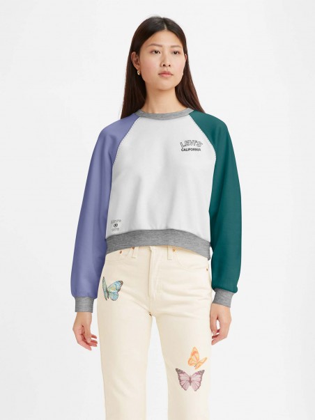 Sweatshirt Color Block