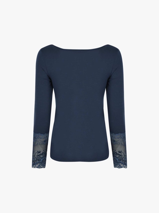 Camisola Interior com Renda