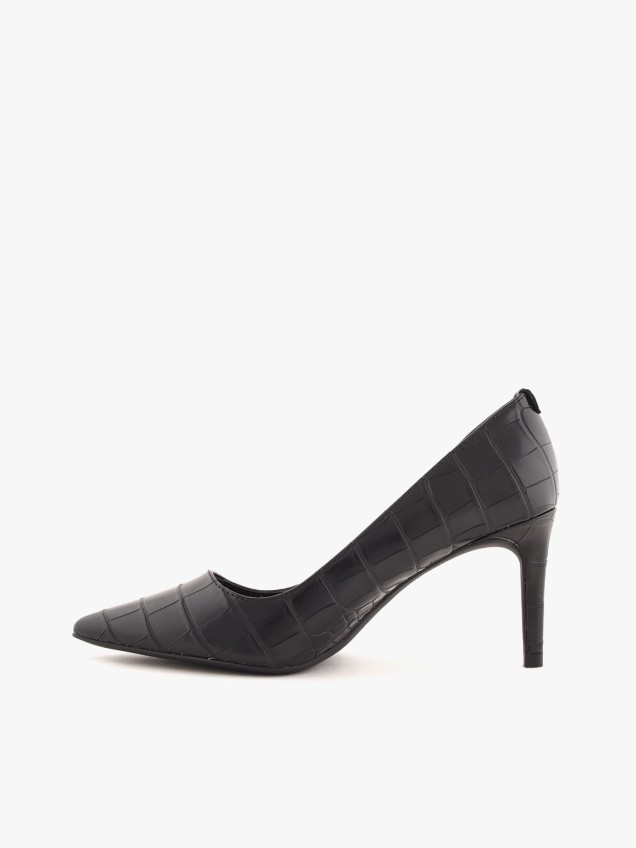 Sapatos de Salto Alina Flex Crocodile