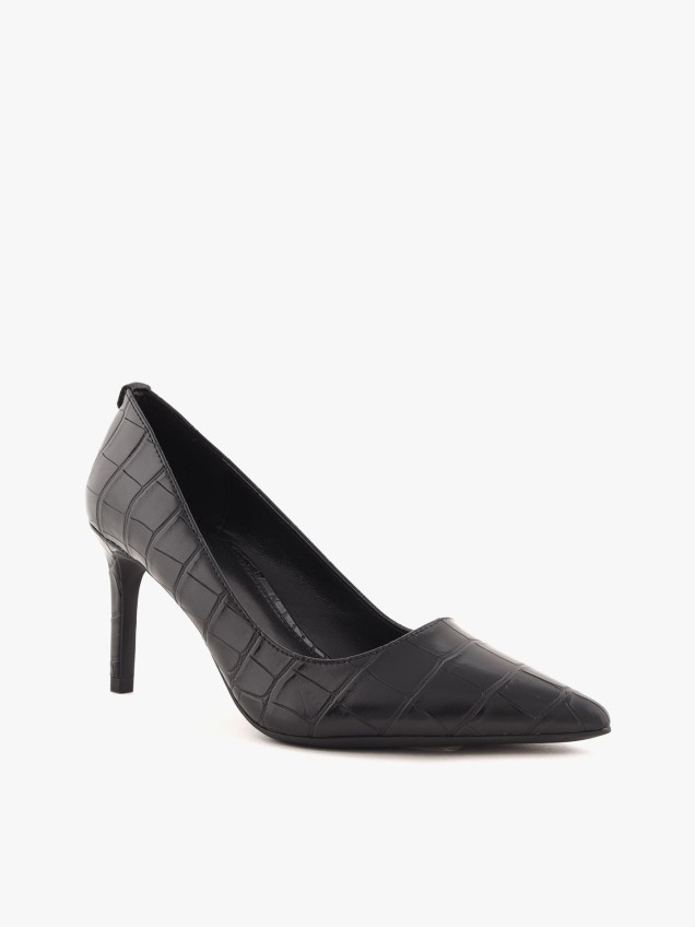 Sapatos de Salto Alina Flex Crocodile