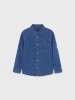 Camisa Denim com Bolso