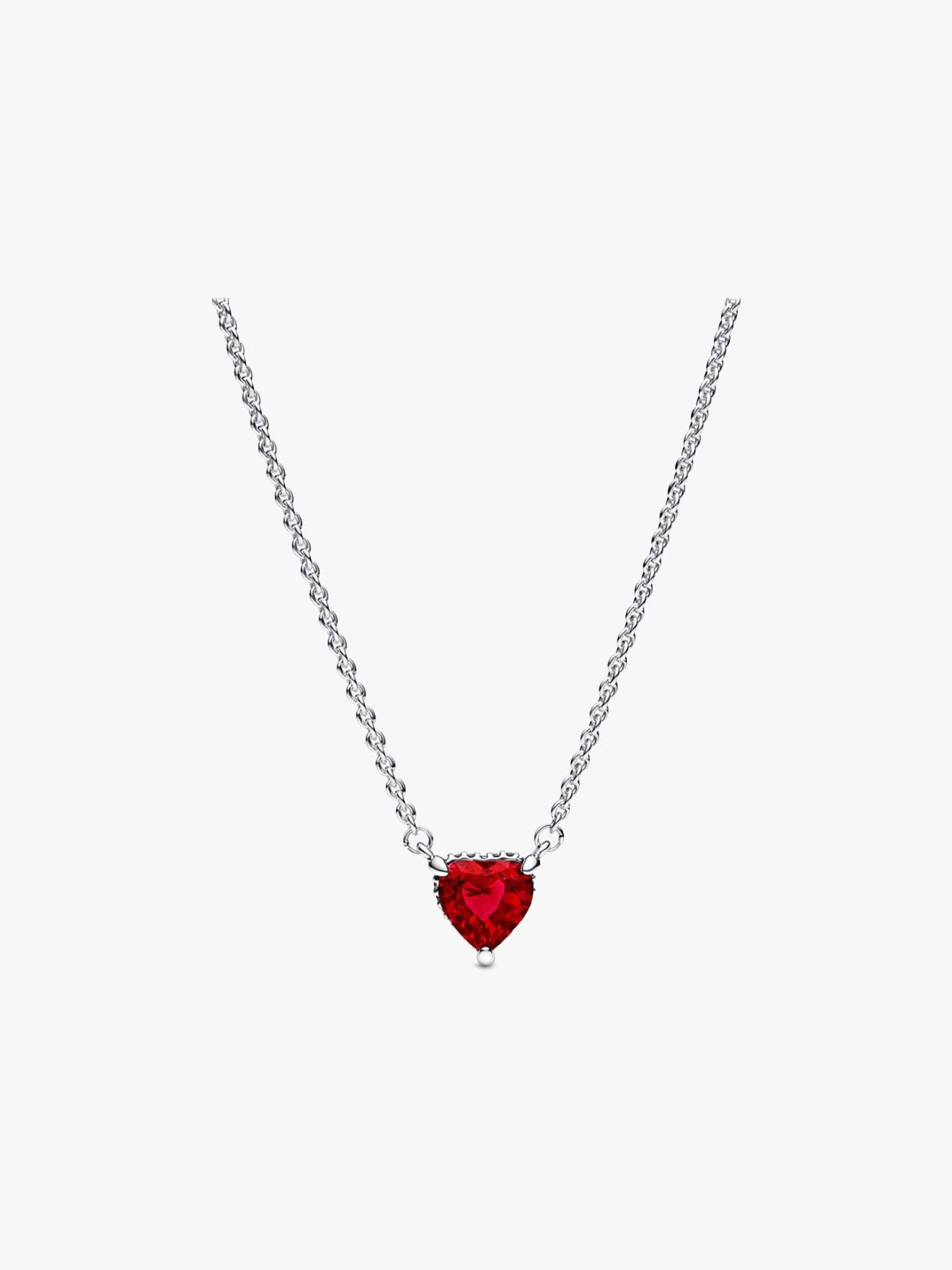 Colar Collier Sparkling Heart Halo
