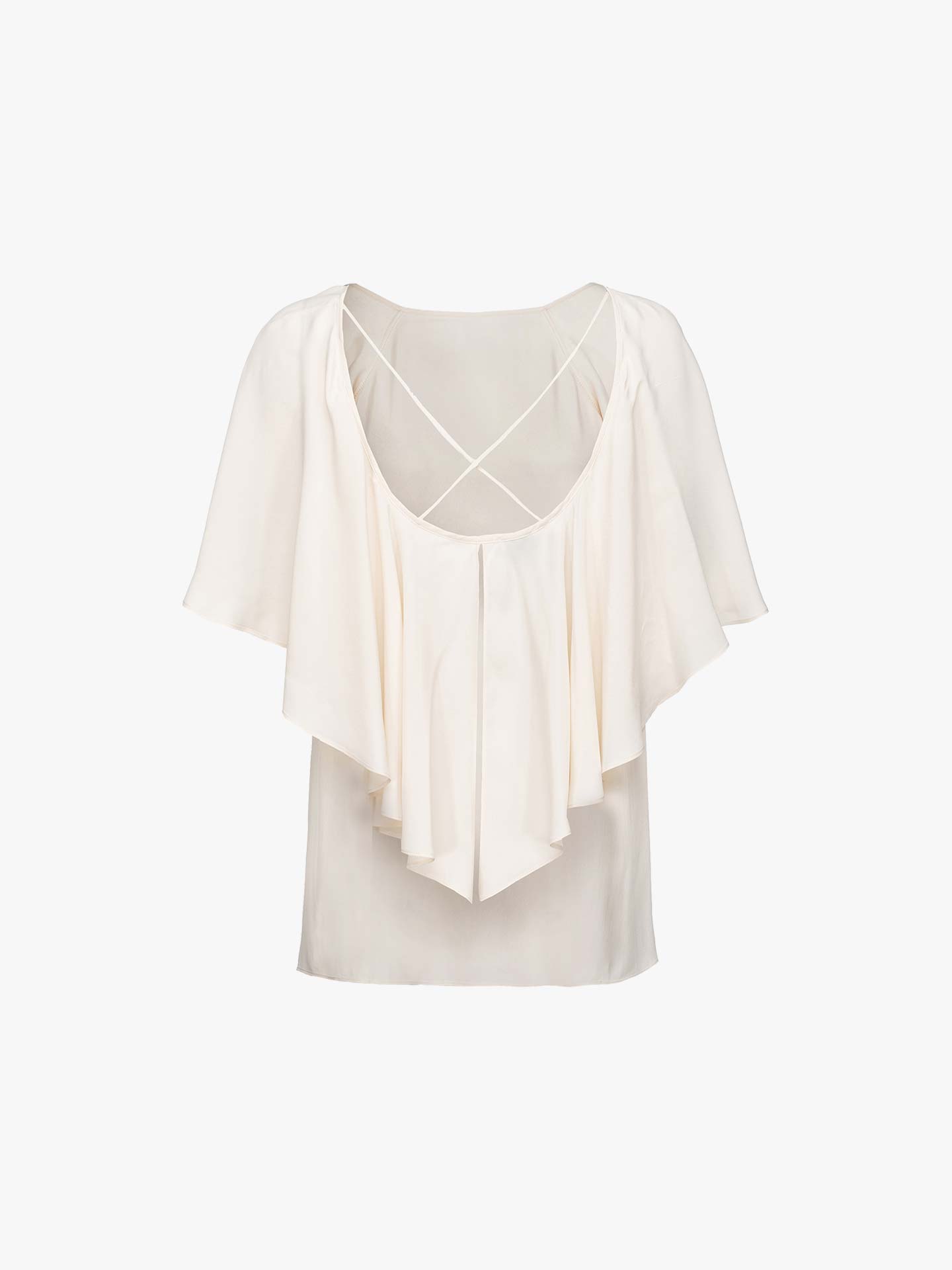 Blusa com Folhos