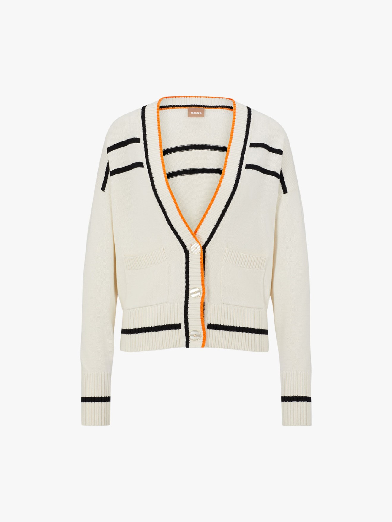Cardigan com Riscas