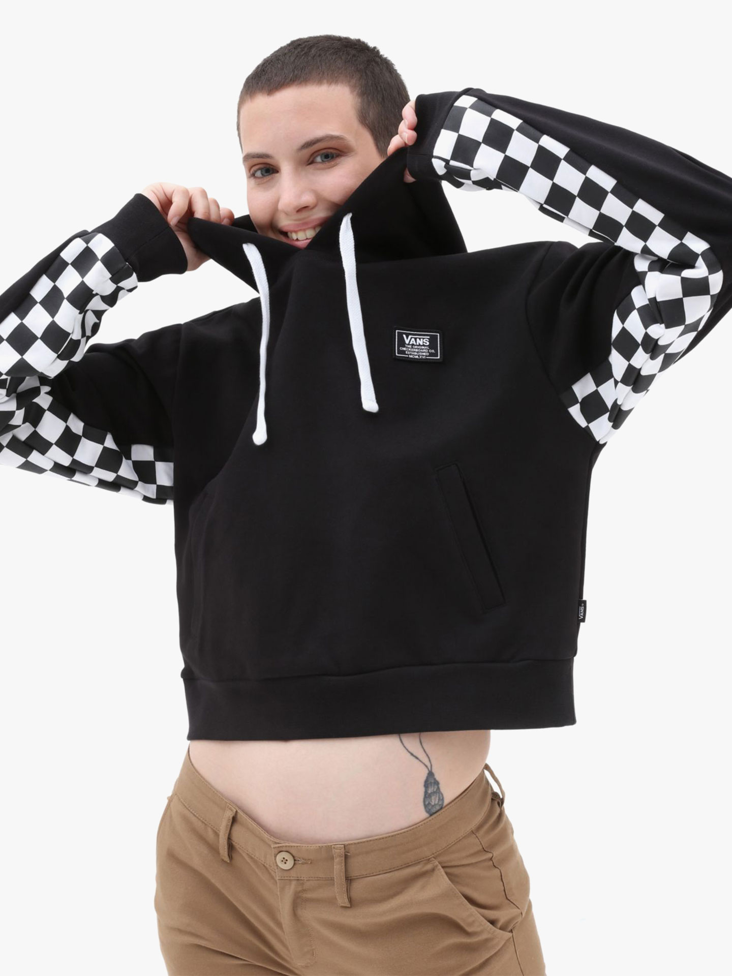 Sweatshirt Boom Boom Check