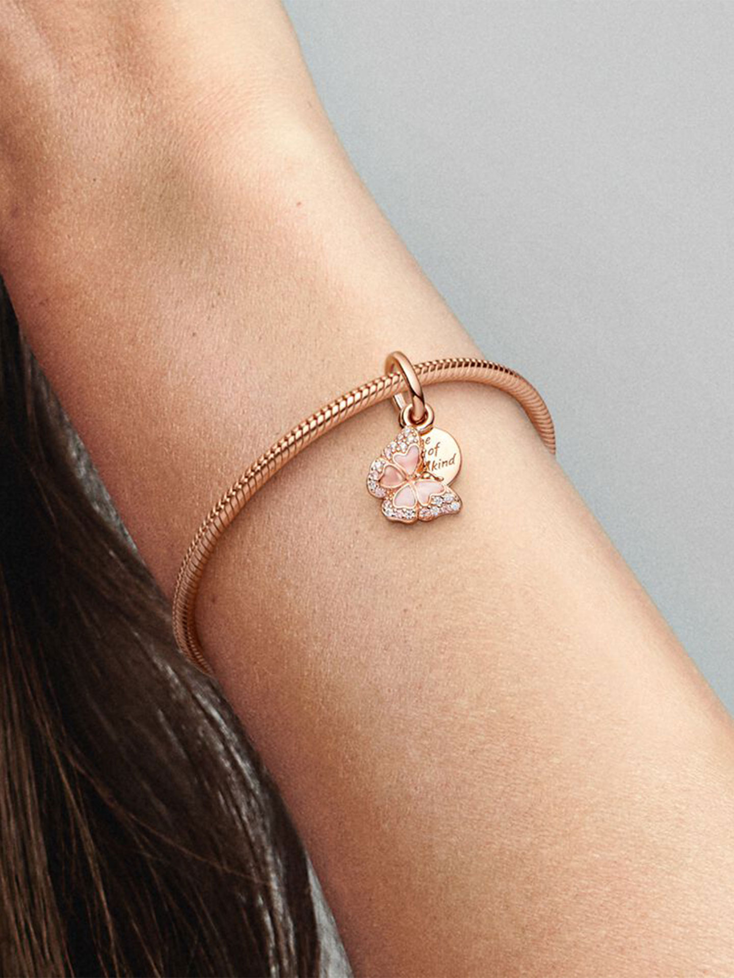 Conta Pink Butterfly