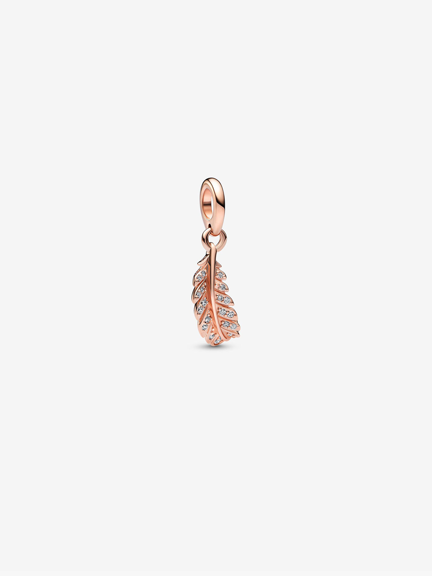 Conta Pendente Floating Curved Feather