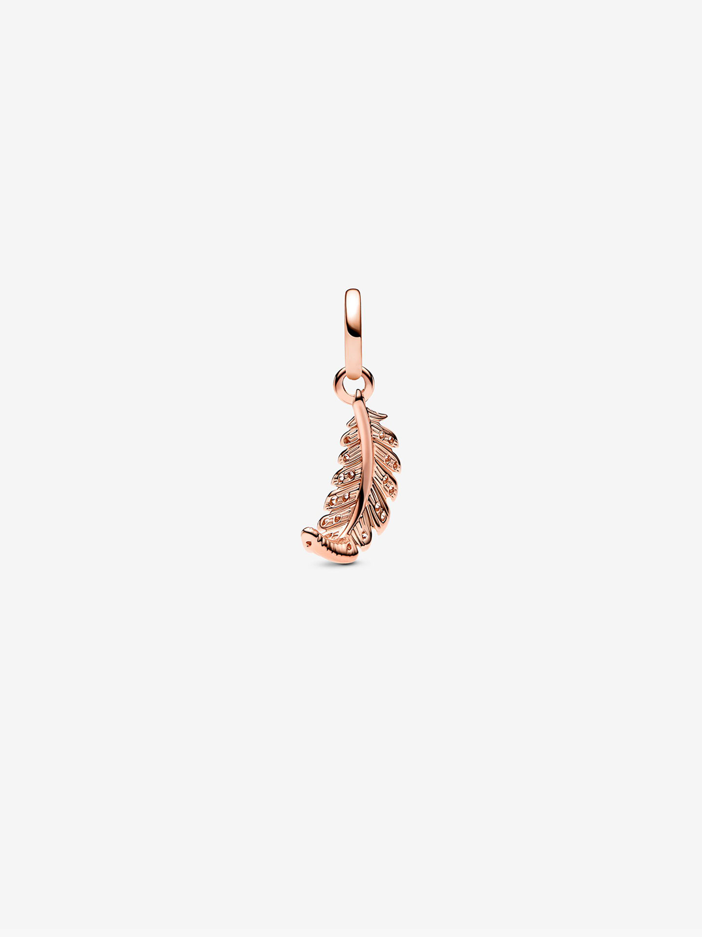 Conta Pendente Floating Curved Feather