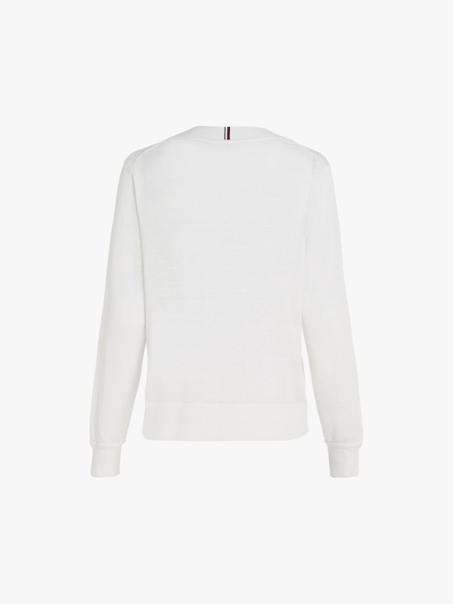 Cardigan em Linho