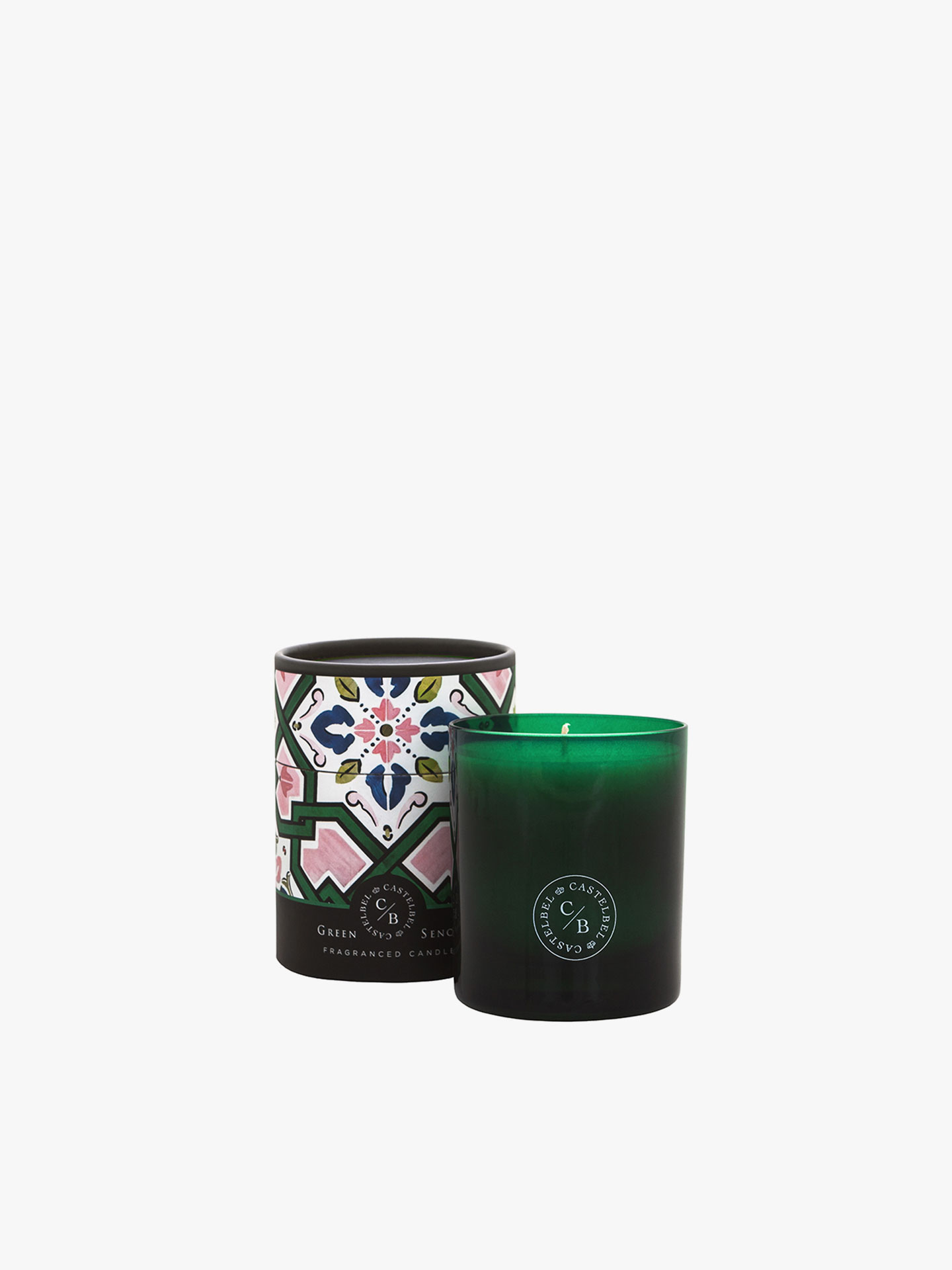 Vela Aromática Portuguese Tiles Green Sencha