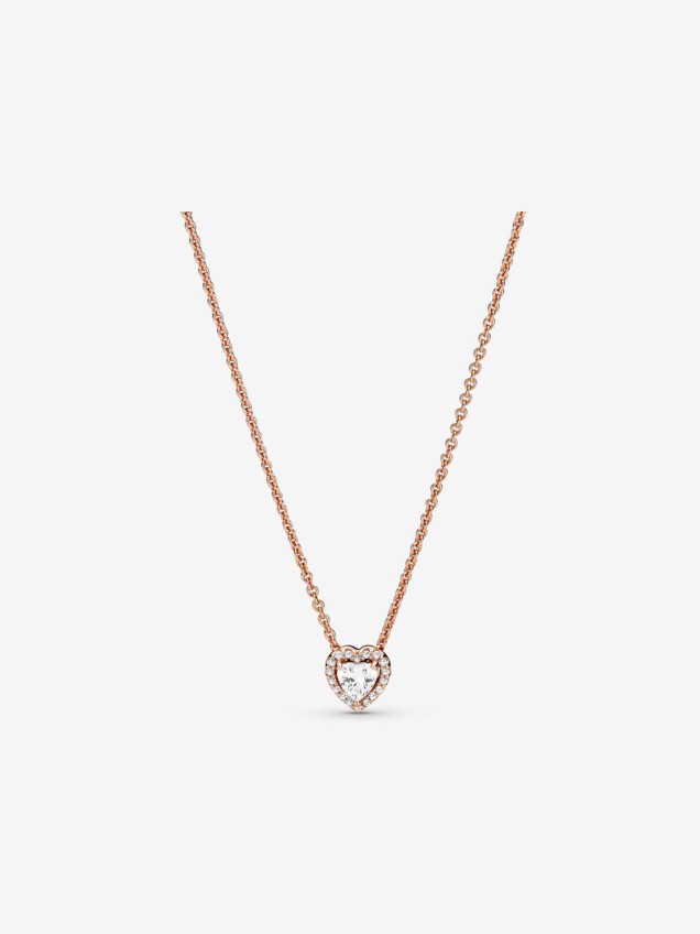 Colar Sparkling Heart Collier