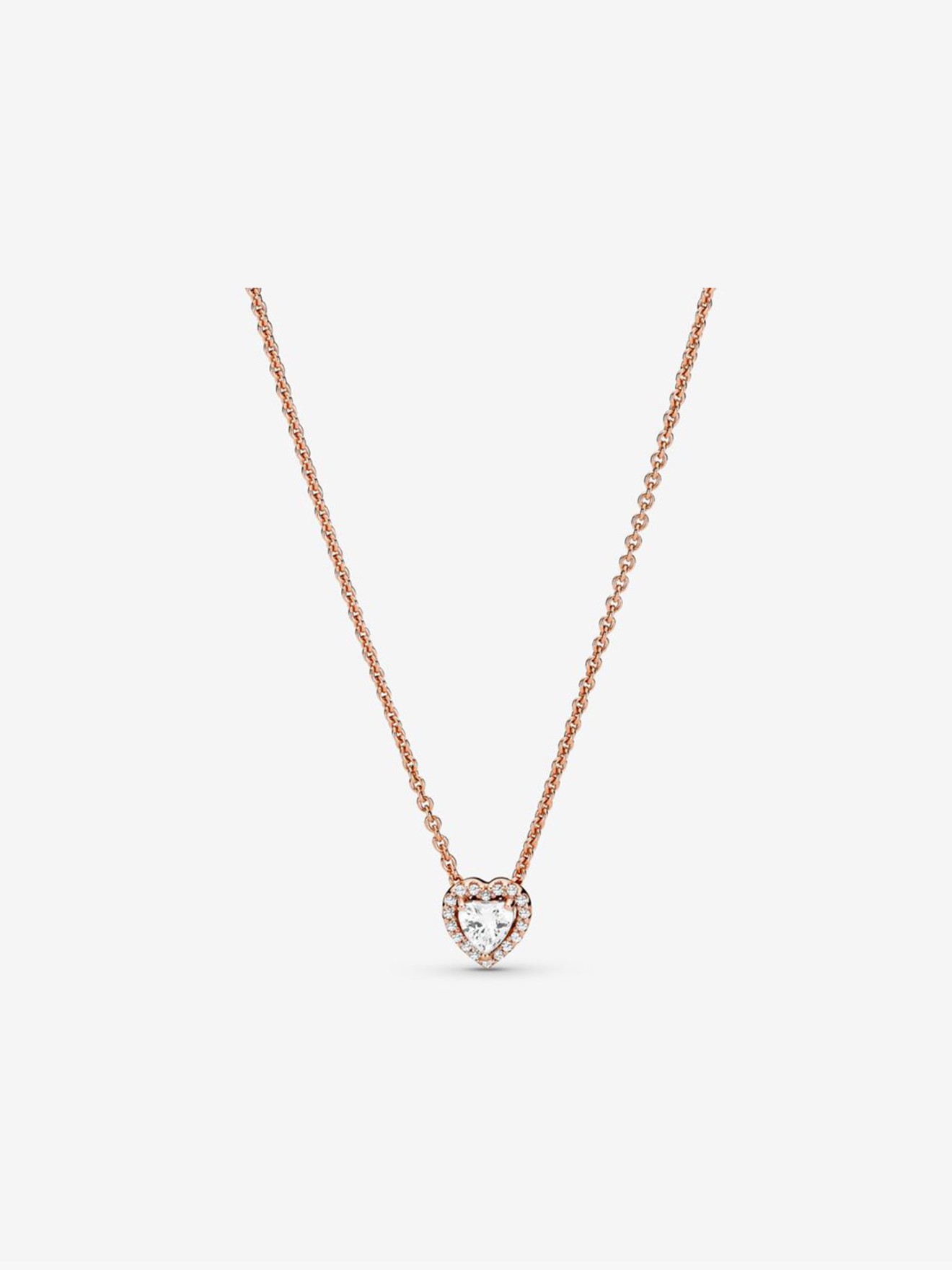 Colar Sparkling Heart Collier