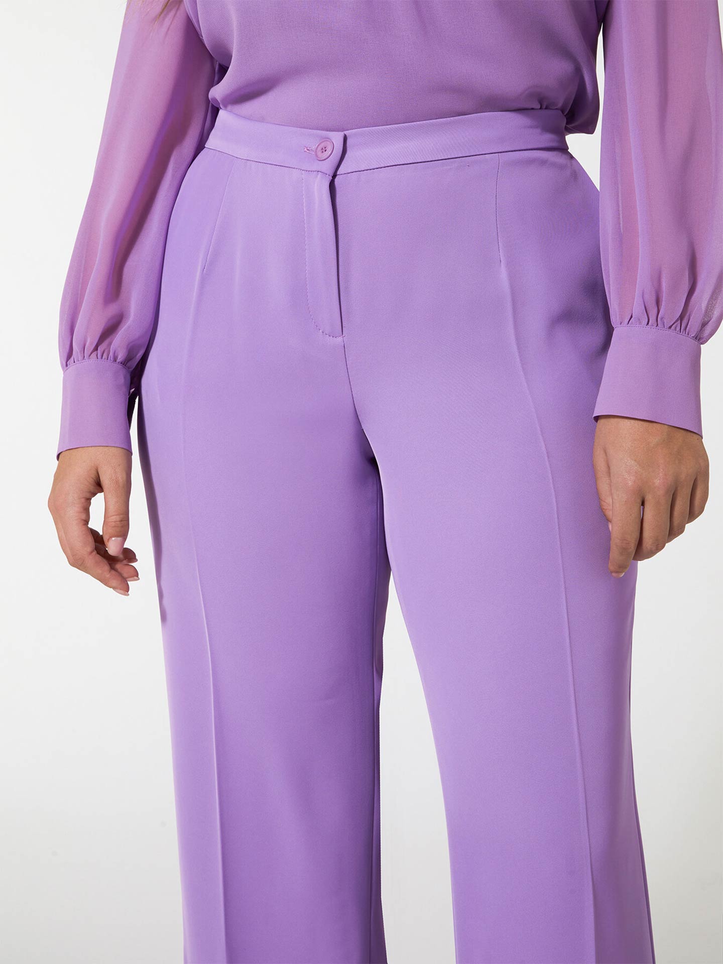 Calças Straight Fit