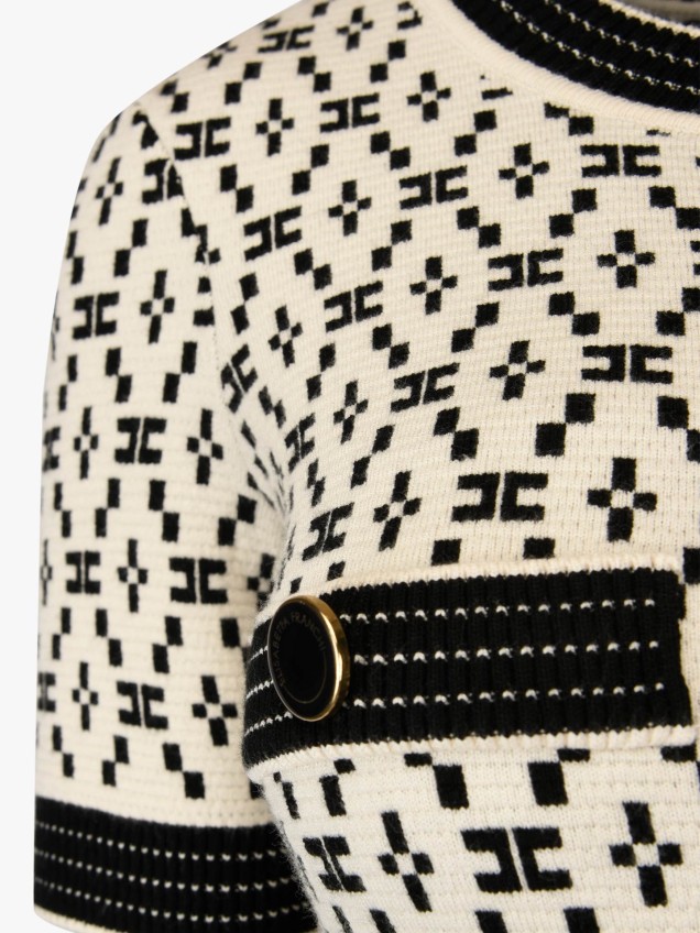 Vestido Midi com Padrão