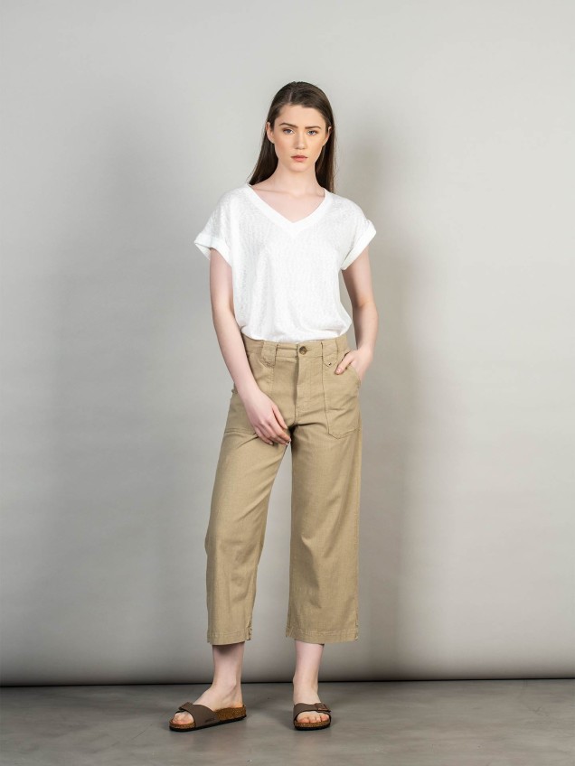 Cal�as de Ganga Cropped Fit