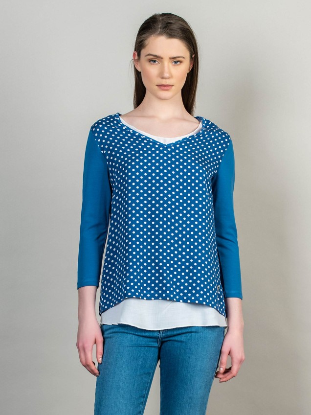 Camisola às Bolinhas