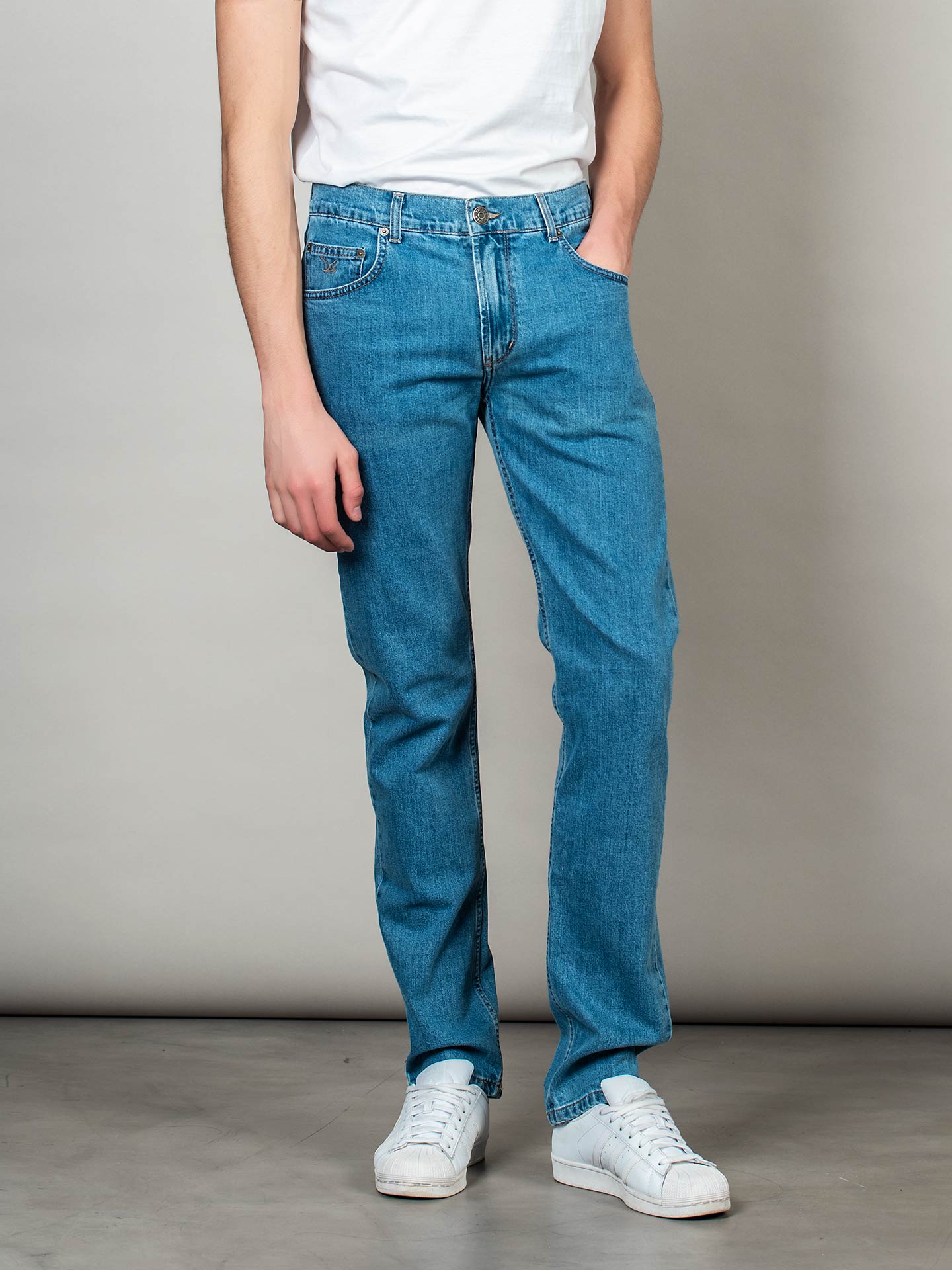 Calças de Ganga Regular Fit