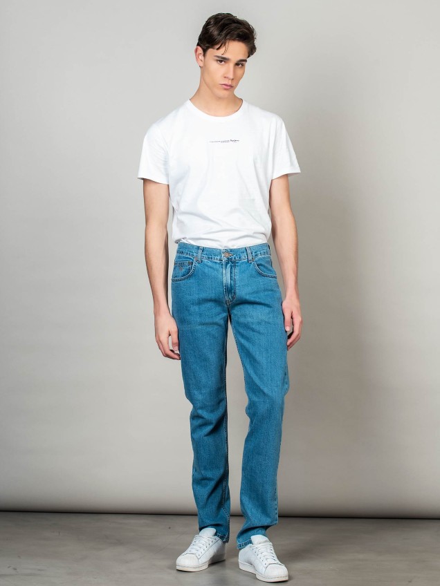 Calças de Ganga Regular Fit