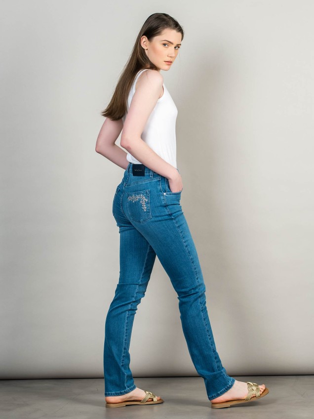 Calças de Ganga Flared Fit