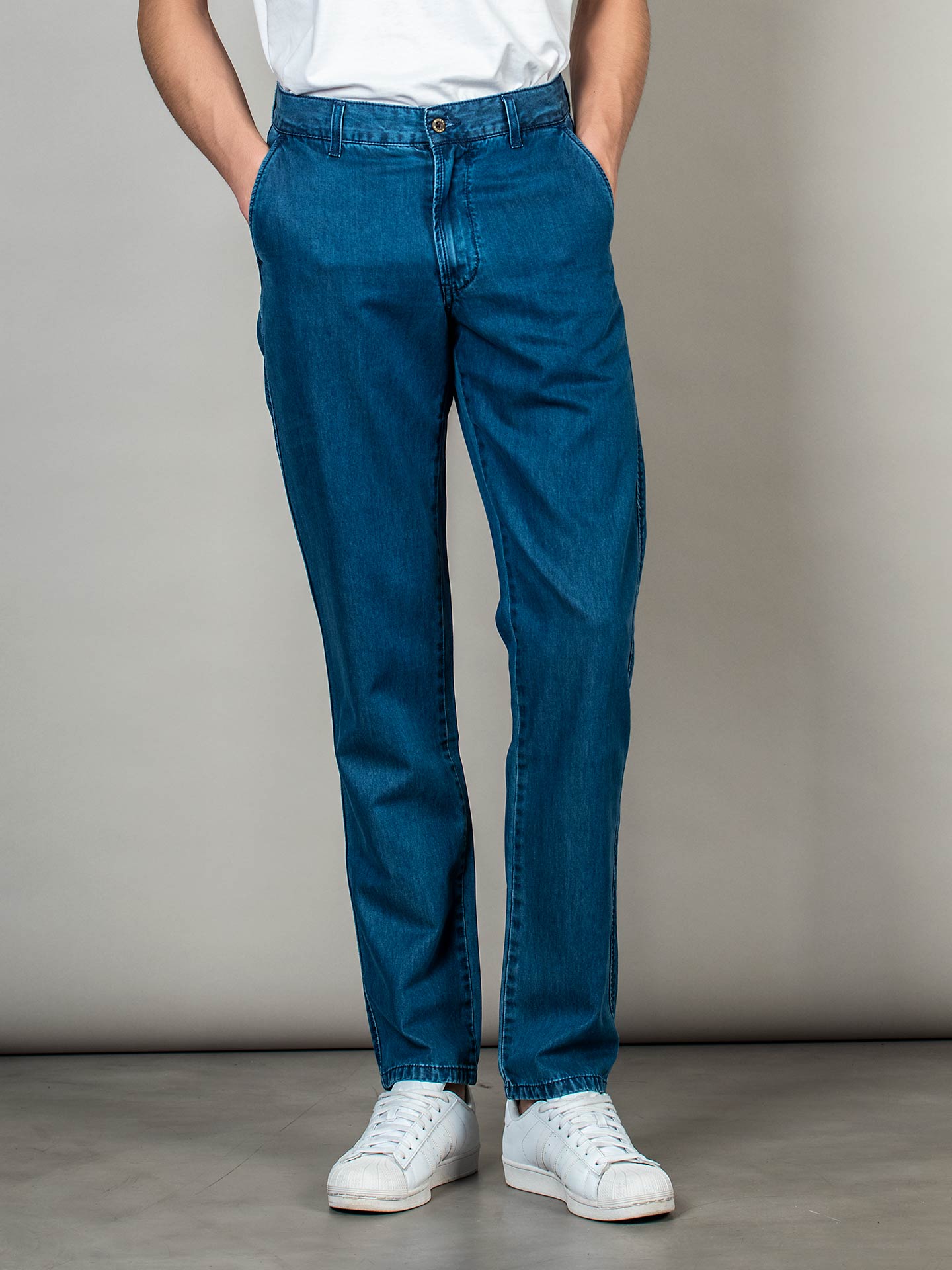 Calças de Ganga Regular Fit