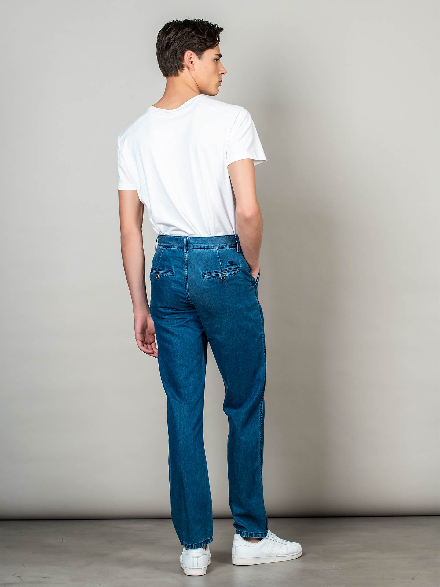 Calças de Ganga Regular Fit