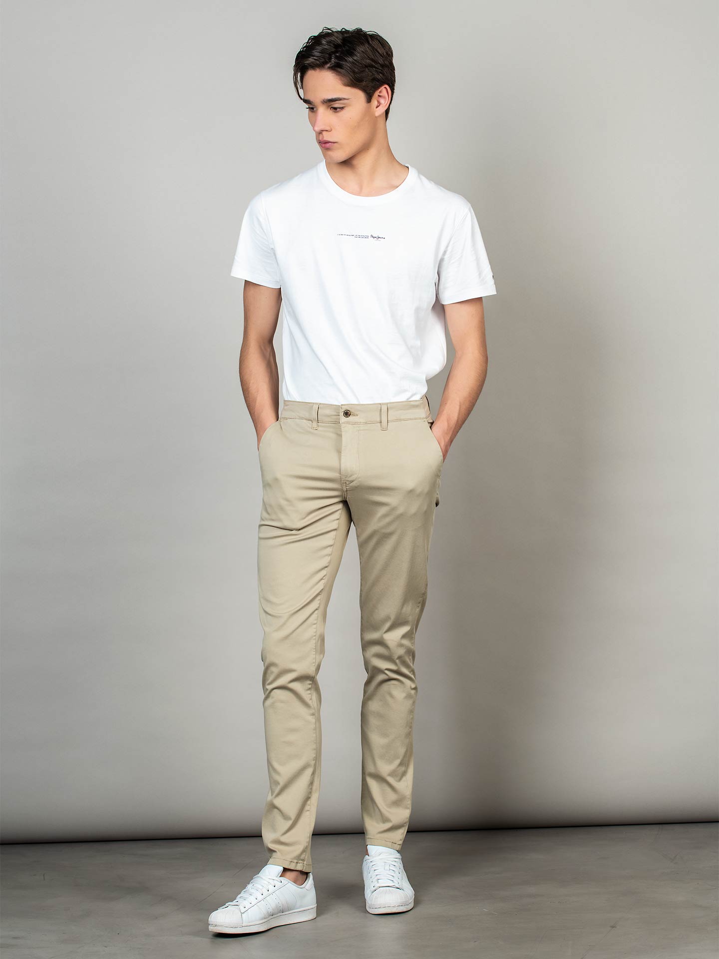 Calças skinny fit