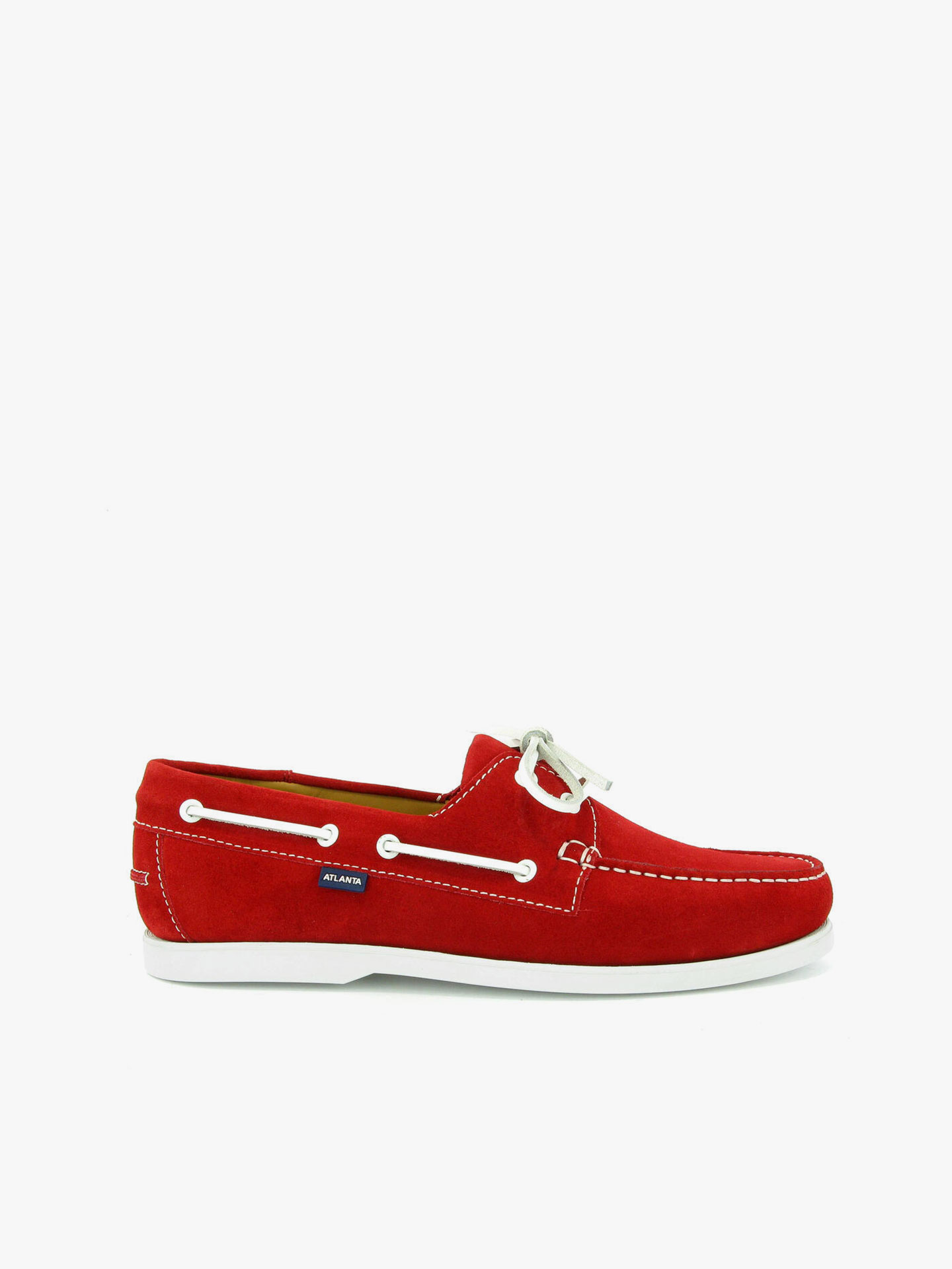 Sapatos de Vela Tricolor em Nobuck