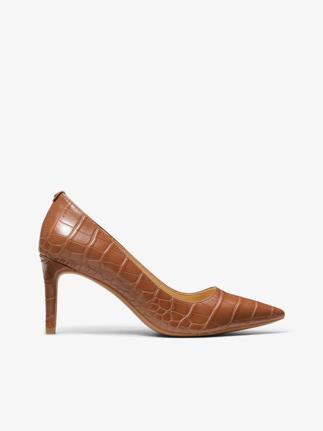 Sapatos de Salto Alina Flex Crocodile