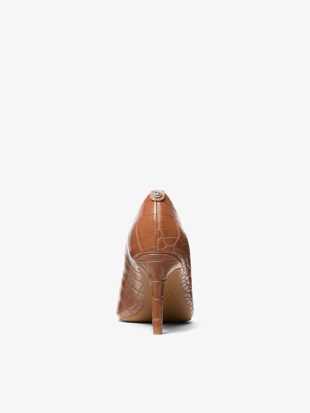 Sapatos de Salto Alina Flex Crocodile