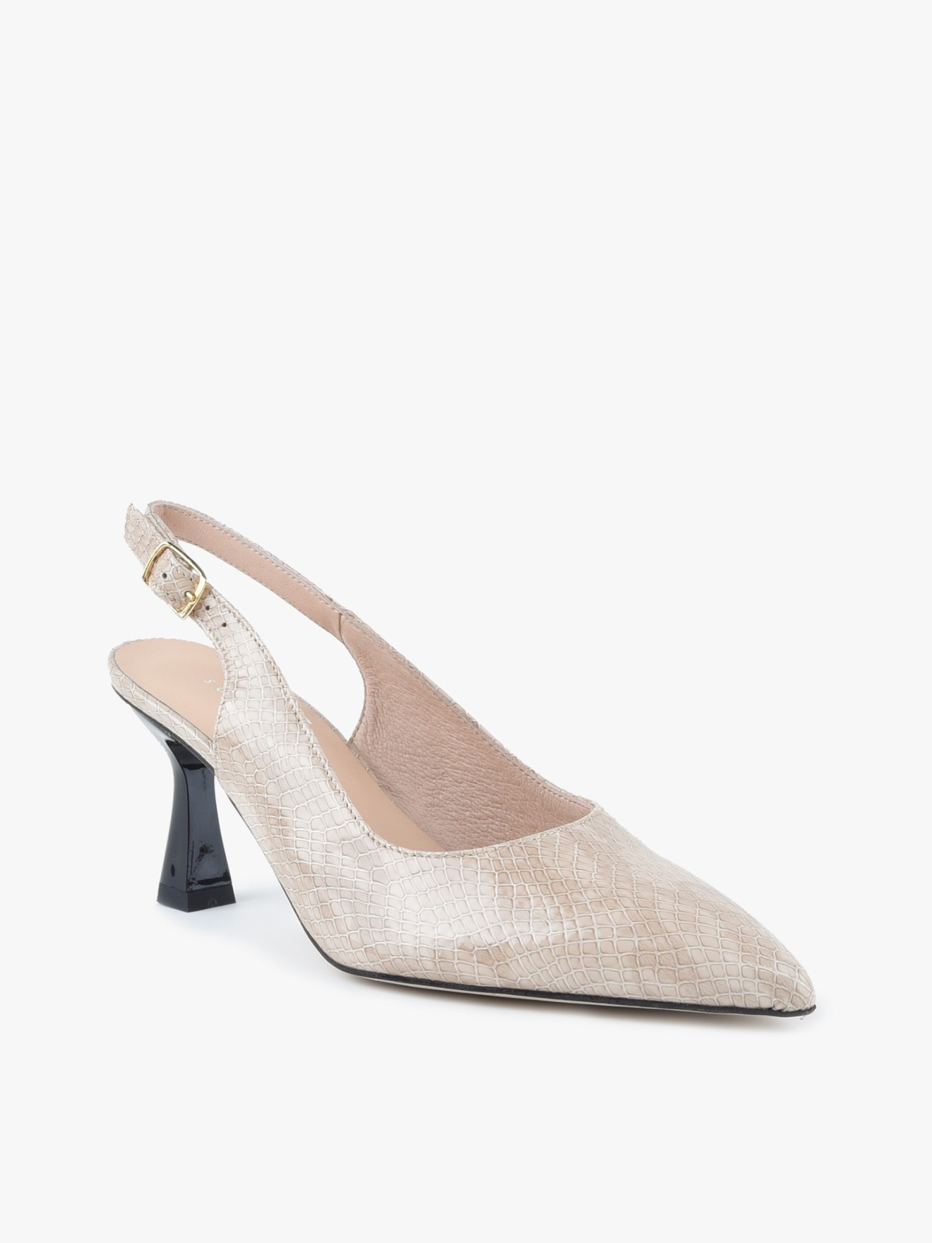 Slingbacks com Fivela