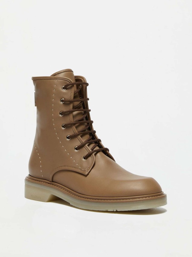 Combat Boots em Couro