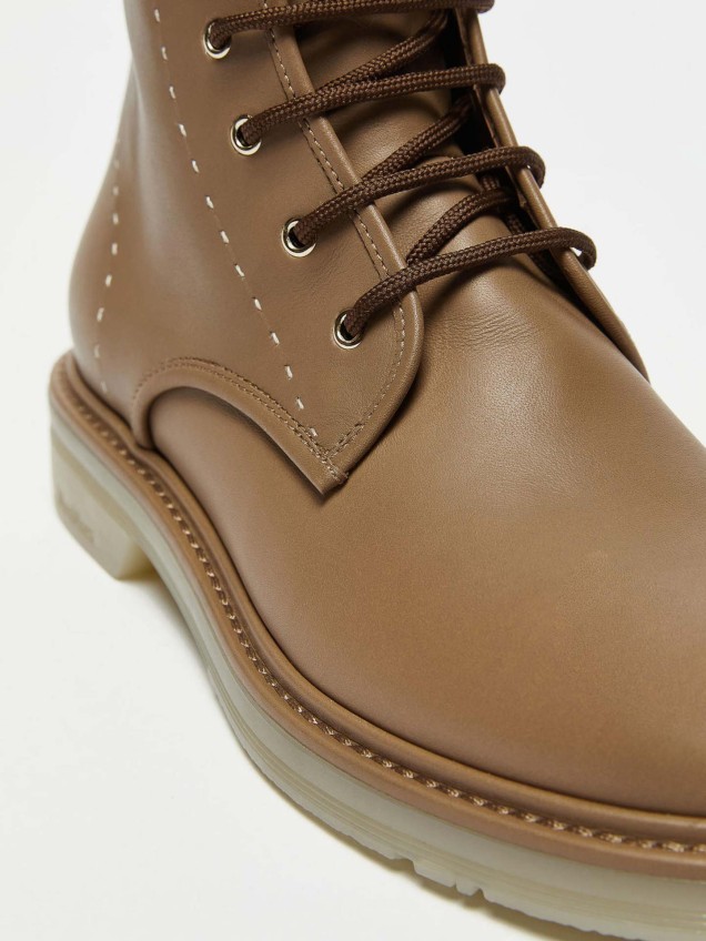 Combat Boots em Couro
