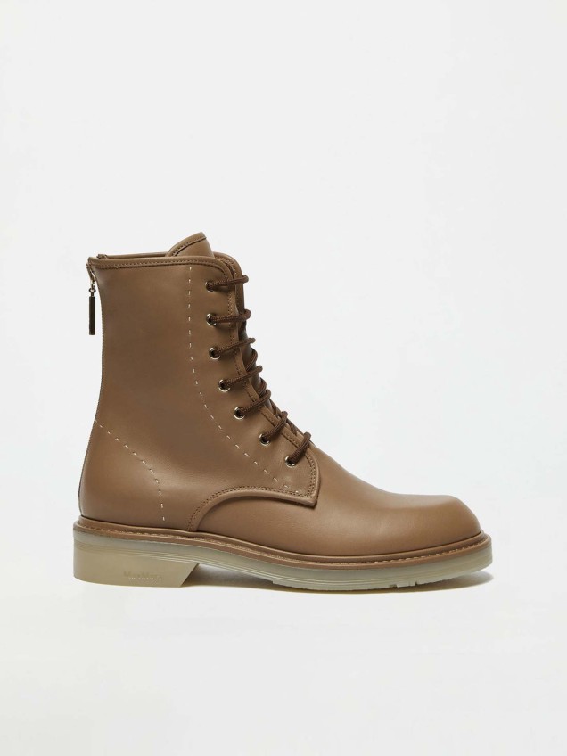 Combat Boots em Couro