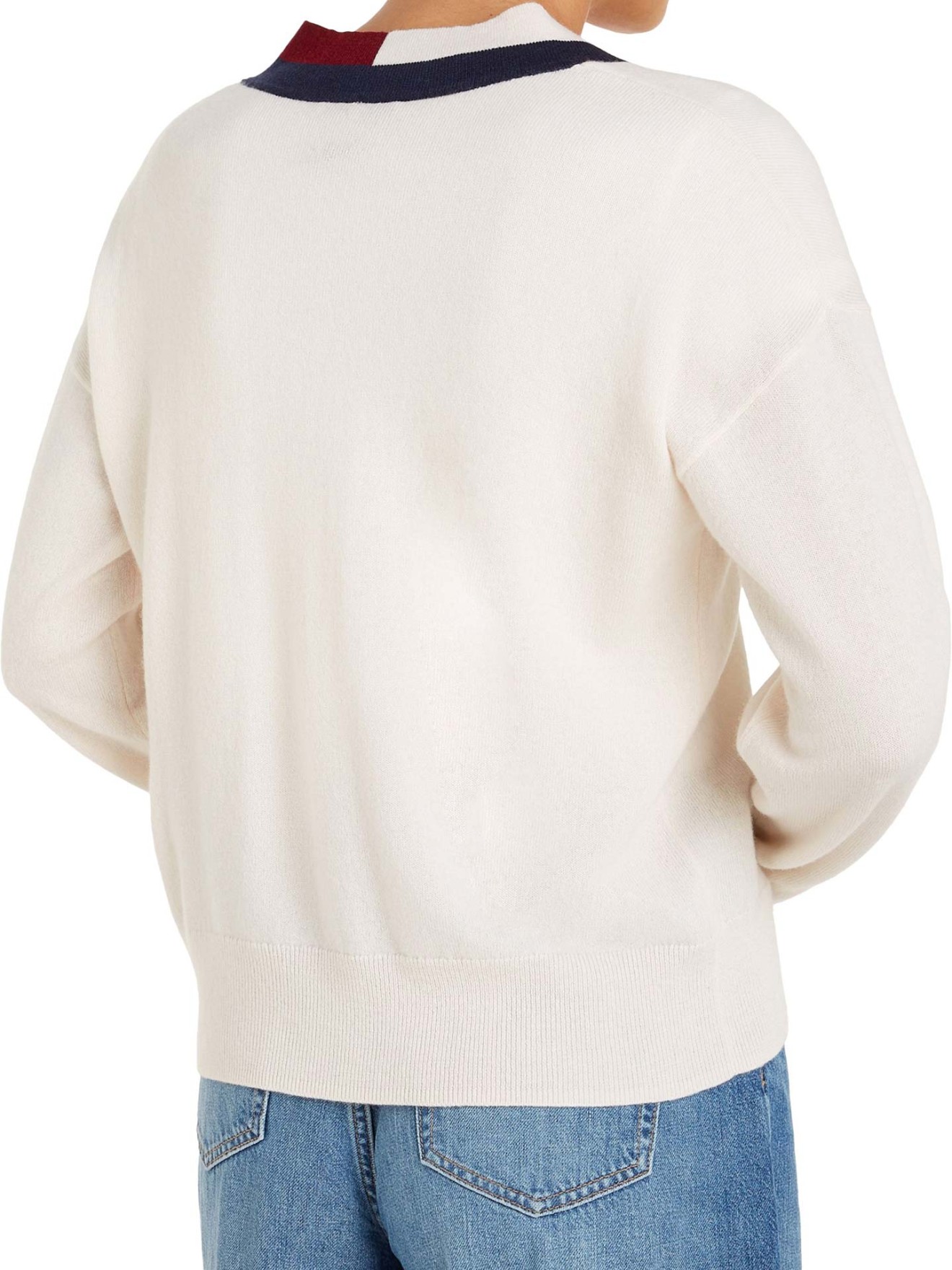 Cardigan de L� e Caxemira