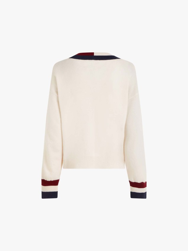 Cardigan de Lã e Caxemira