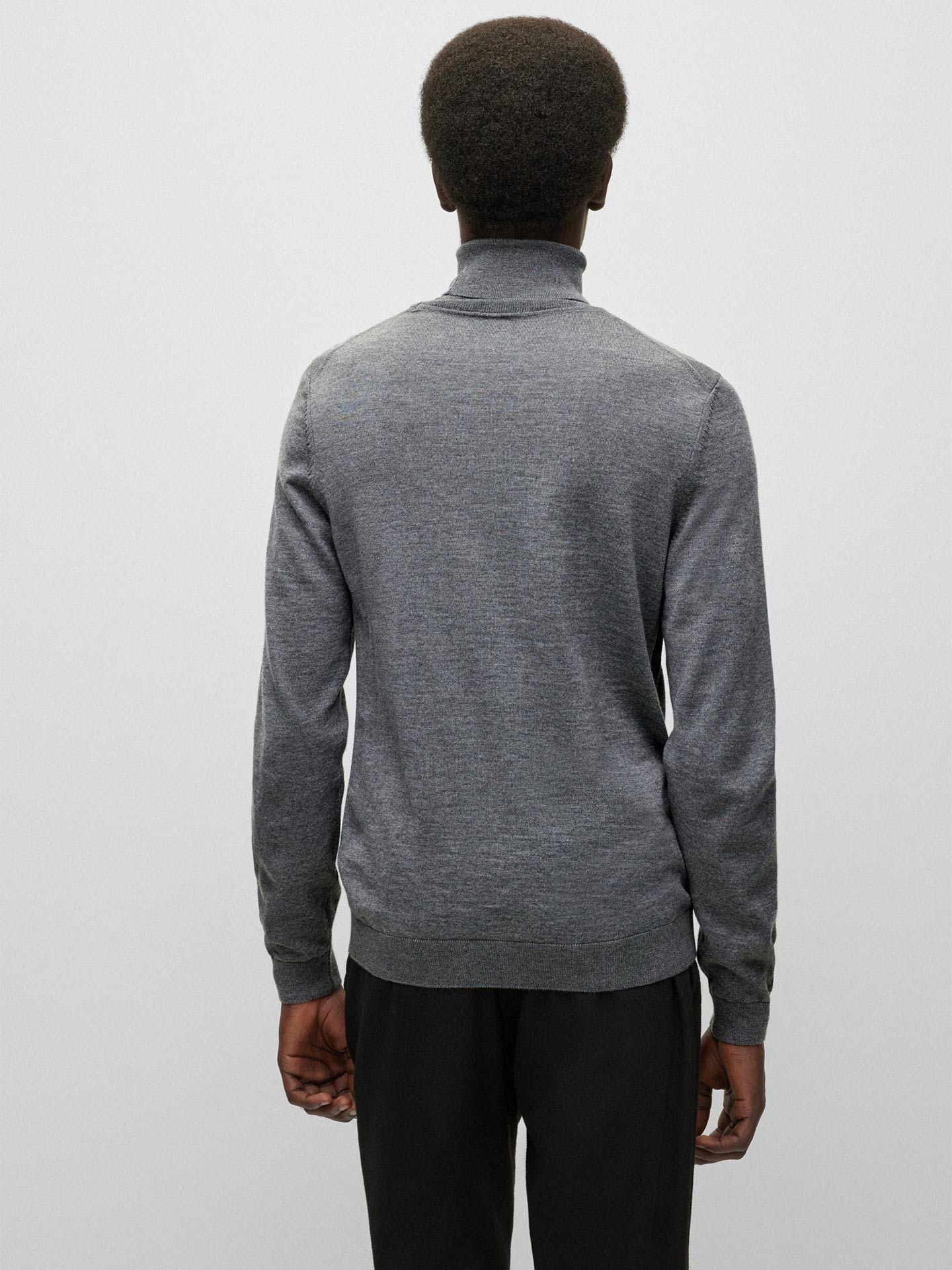 Camisola de Gola Alta Slim FIt