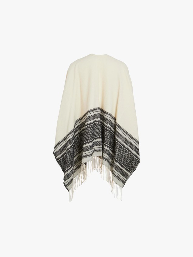 Poncho com Padrão