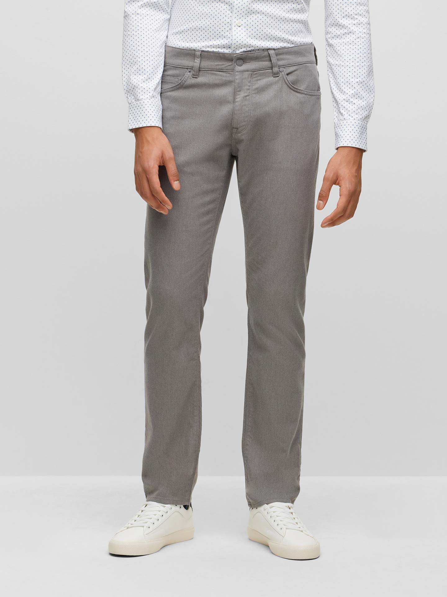 Calças Straight Fit