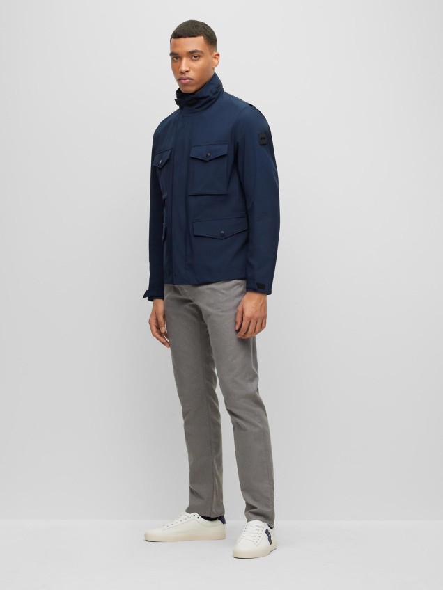 Calças Straight Fit