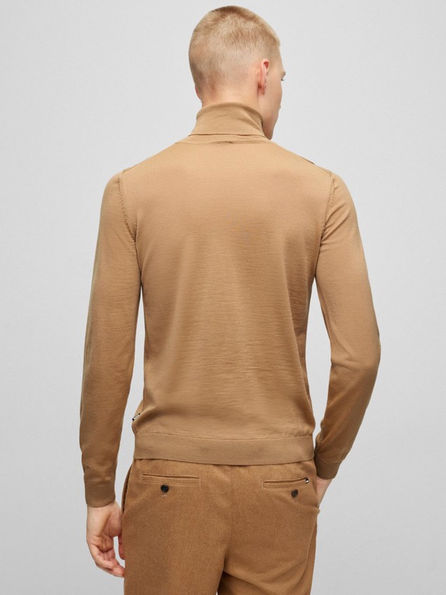 Camisola de Gola Alta Slim FIt